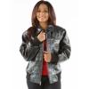 Pelle Pelle Grey Crocodile Leather Jacket