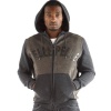 Pelle Pelle Black Zipper Wool Hood Jacket