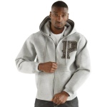 Pelle Pelle Grey Zipper Wool Jacket