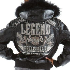 Pelle Pelle Queen Black Leather Jacket