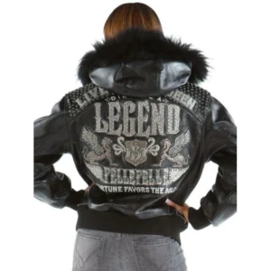 PELLE PELLE WOMENS LEGENDS LEATHER JACKET view 2