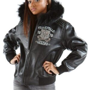 Pelle Pelle Queen Black Leather Jacket view 2