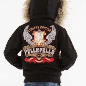 Pelle Pelle Legend Series Black Wool Jacket