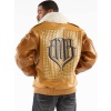 Pelle Pelle Mb Bomber Mustard Leather Jacket