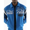 Pelle Pelle Live To Win Blue Wool Jacket