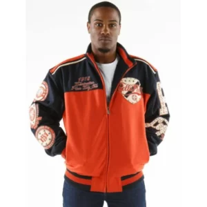 PELLE PELLE ORIGINAL ORANGE WOOL JACKET view 1
