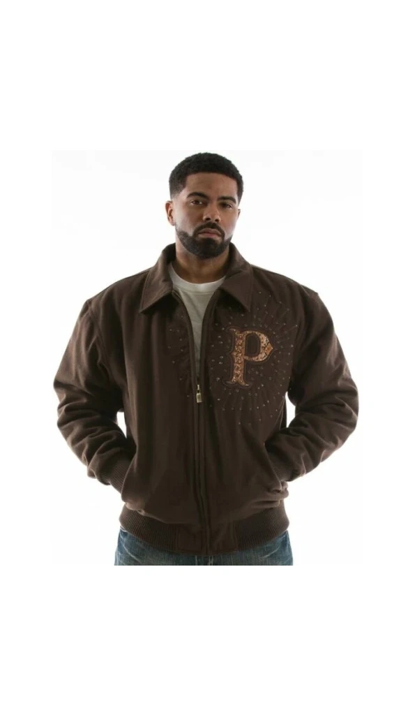 Pelle Pelle Snakeskin Legacy Wool Jacket