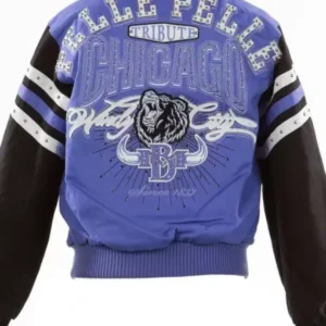 Pelle Pelle Purple Chicago Windy City Wool Jacket