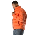 Pelle Pelle Orange Puffer Zipper Jacket