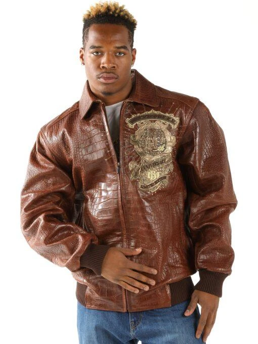 Pelle Pelle Limited Edition Brown MB Jacket | Men Jacket