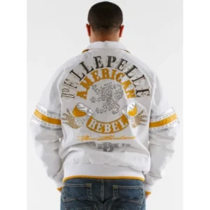 PELLE PELLE AMERICAN WHITE WOOL JACKET view 2