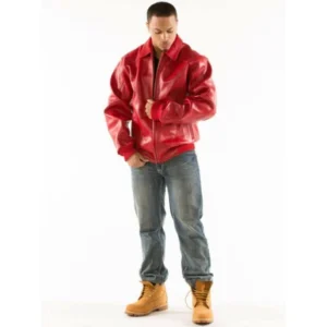 PELLE PELLE ROSSO CORSA RED LEATHER JACKET view 4