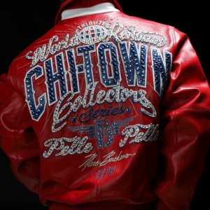 Pelle Pelle Red Chi-town MB Leather Jacket view 2