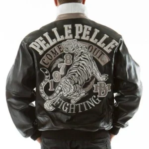 Pelle Pelle Black Tiger MB Leather Jacket | Men Jacket view 2