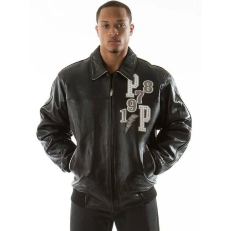 Pelle Pelle Black Tiger MB Leather Jacket