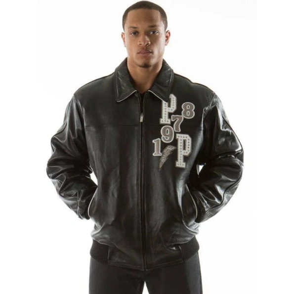 Pelle Pelle Black Tiger MB Leather Jacket