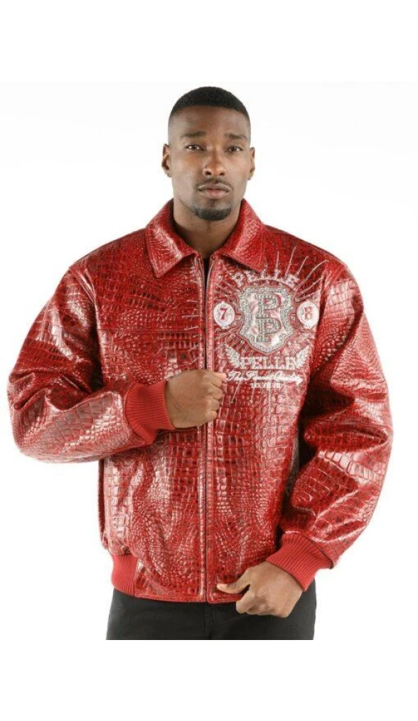 Pelle Pelle Eye On The Prize Red Jacket | Men Jacket