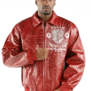 Pelle Pelle Eye On The Prize Red Jacket | Men Jacket