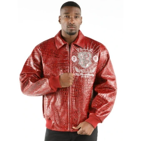 Pelle Pelle Eye On The Prize Red Jacket