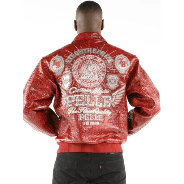 Pelle Pelle Eye On The Prize Red Jacket