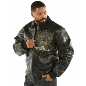 PELLE PELLE POWER BLACK JACKET ATTRACTIVE view 1