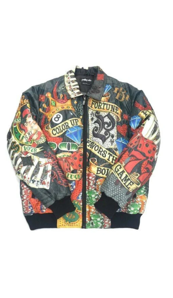 PELLE PELLE FORTUNE BLACK LEATHER JACKET