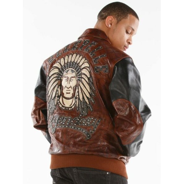 Exclusive Pelle Pelle Legendary Indian Chief Jacket