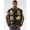 Pelle Pelle Dark Green Varsity Wool Jacket