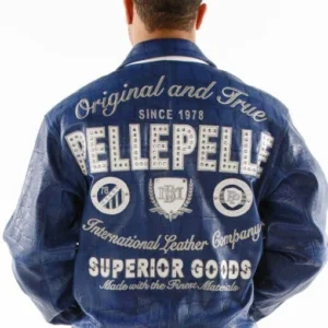 Pelle Pelle Blue Original And True MB Jacket | Men Jacket view 2