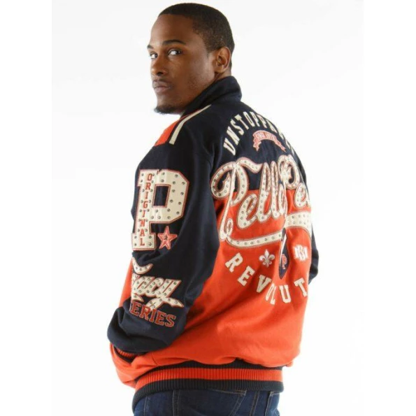 PELLE PELLE ORIGINAL ORANGE WOOL JACKET view 2