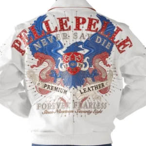 Pelle Pelle Forever Fearless White MB Jacket | Men Jacket view 2