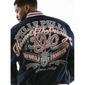PELLE PELLE NEW YORK CITY BLUE JACKET view 3