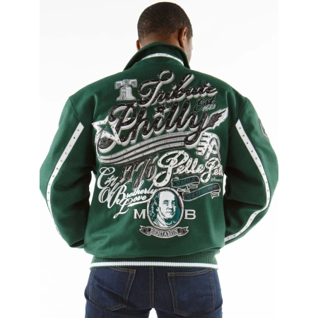 Pelle Pelle Dark Green Tribute Philly MB Jacket