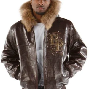 Pelle Pelle Shoulder Crest Dark Brown Jacket | MB Jacket