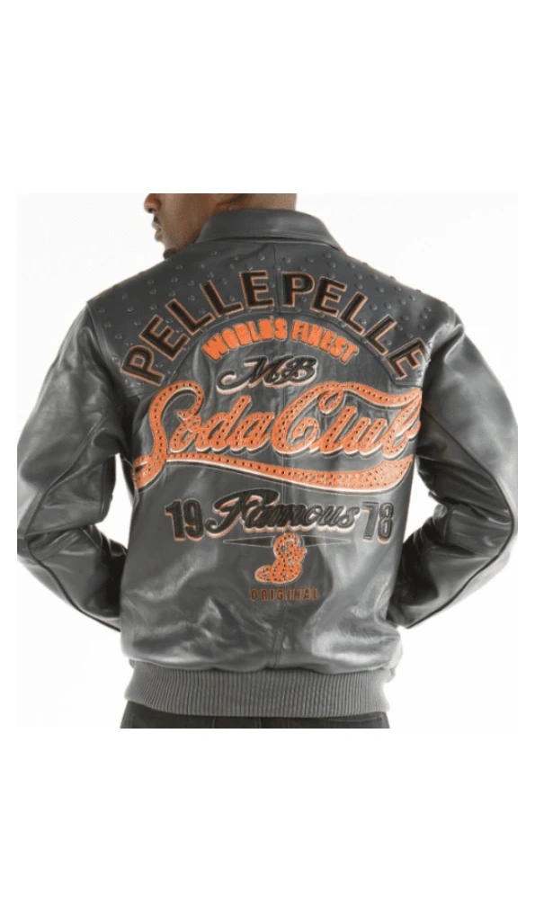 Pelle Pelle Soda Club Grey Jacket