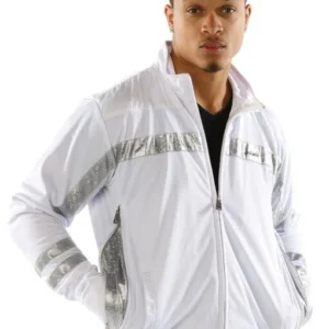Pelle Pelle White Wool Polyester Jacket