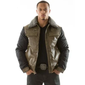 PELLE PELLE BEDGED ROYAL LEATHER JACKET