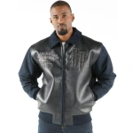 Pelle Pelle Navy Blue True To Our Roots Jacket