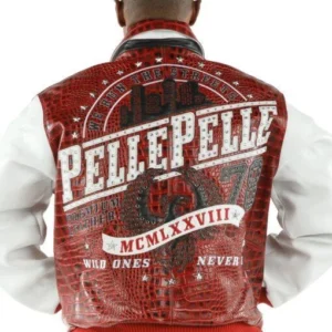 Pelle Pelle Wild Ones Never Die Red Jacket | MB Jacket view 2