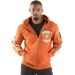 Pelle Pelle Orange American Bruiser MB Jacket