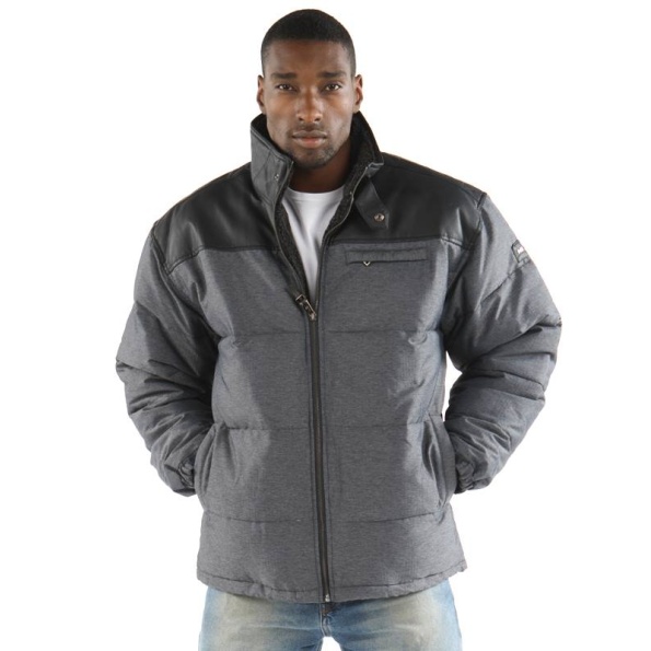 Pelle Pelle Grey Prada Puffer Jacket