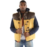 Pelle Pelle Sleeveless Yellow Jacket