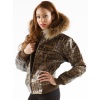 Pelle Pelle Snakeskin Dragon Leather Jacket