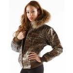 Pelle Pelle Snakeskin Dragon Leather Jacket