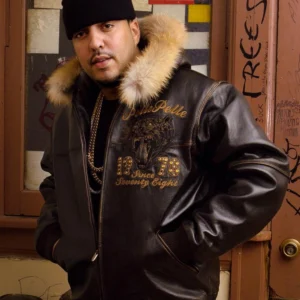 Pelle Pelle Men Panther Dark Brown Jacket | Fur Hood Jacket