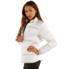 Pelle Pelle White Stud Ladies Puffer Jacket