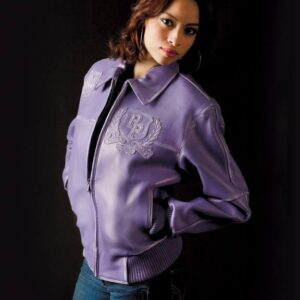 Pelle Pelle Purple Leather Jacket