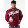 Pelle Pelle Red Varsity Jacket