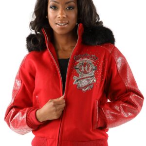 Pelle Pelle Red 40th Anniversary Wool Jacket