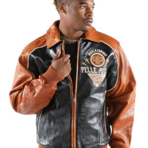 Pelle Pelle MB World Famous Brown Jacket view 2